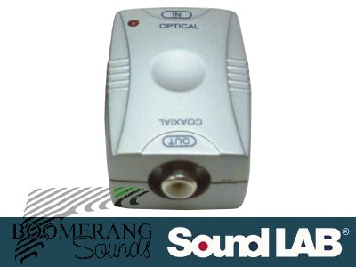 SOUNDLAB A132BD - Optical to Phono Adaptor